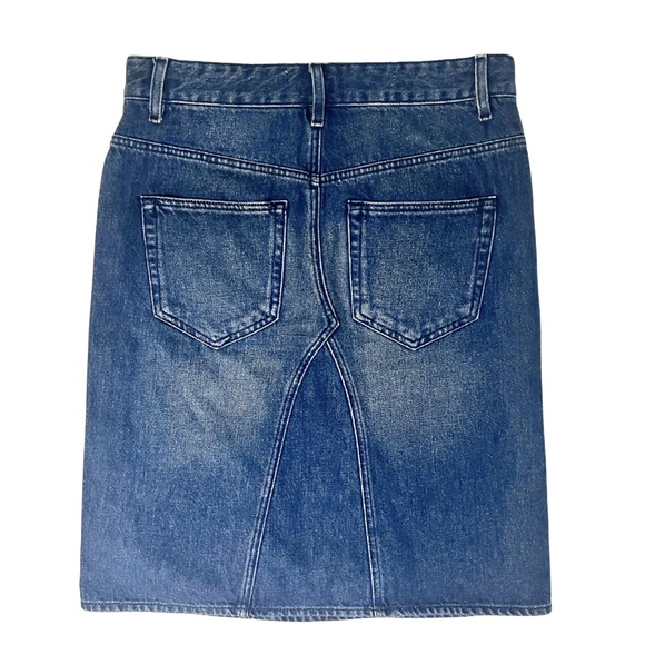 Isabel Marant Blue Denim Midi Skirt - Picture 3 of 6